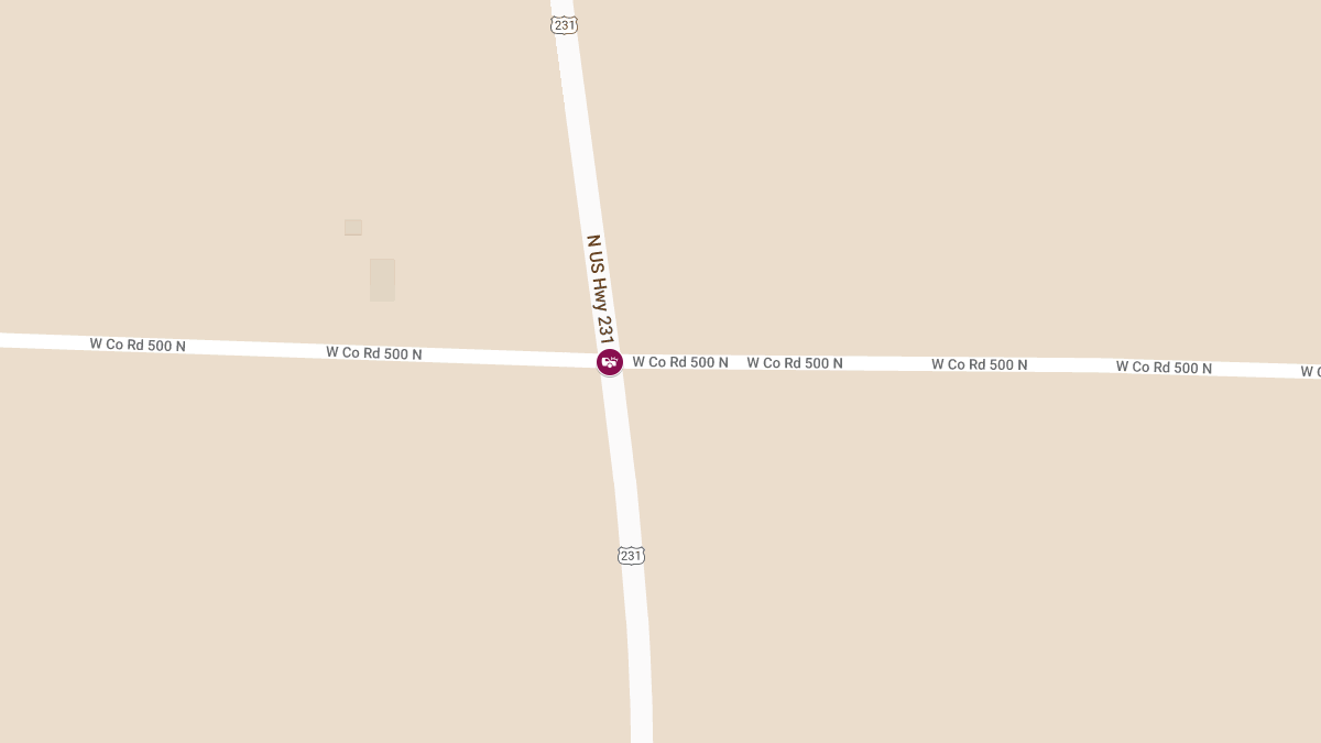 Motor Vehicle Accident with Injuries at US 231 & 500 N