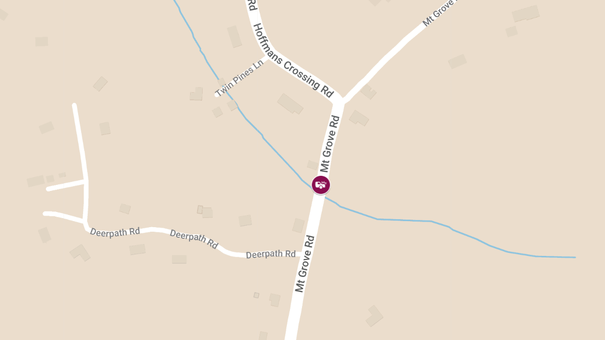 Motor Vehicle Accident with Injuries on 125 Mt Grove Rd