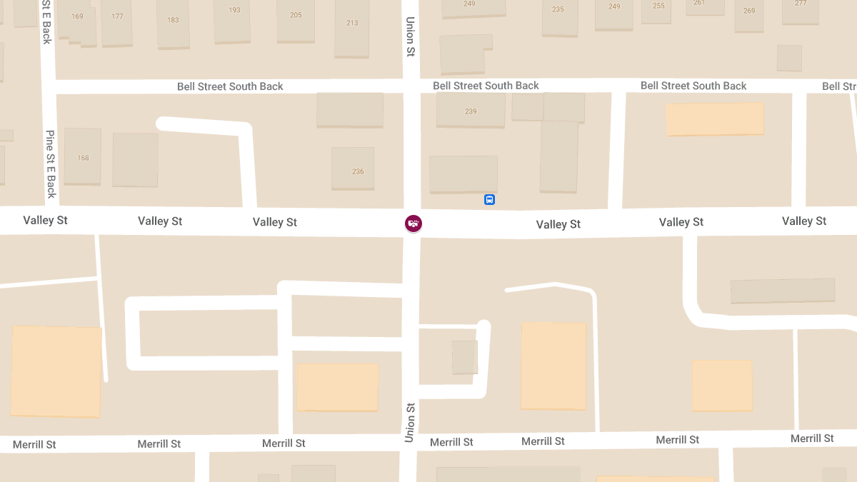 Motor Vehicle Accident with Injury at Valley St and Union St