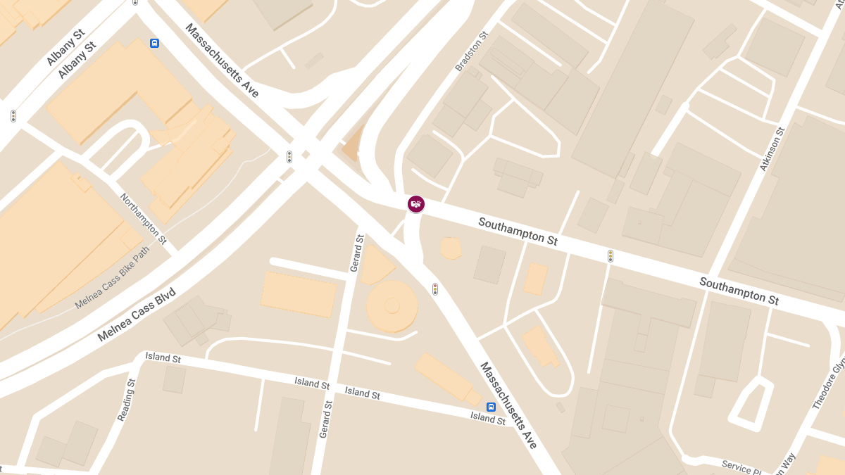 Motor Vehicle Collision With Injuries at Massachusetts Ave & Southampton St