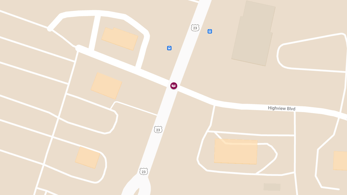 Motor Vehicle Collision With Injuries at S High St & Highview Blvd