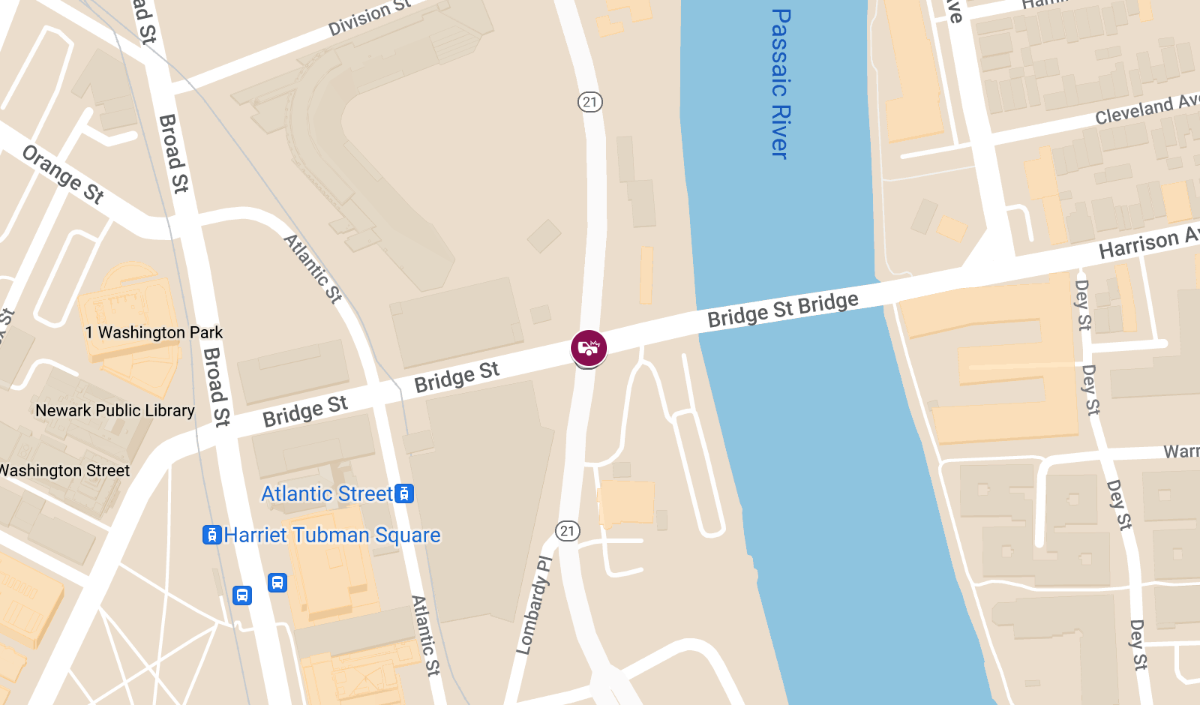 Motor Vehicle Collision with Injuries at Bridge St & McCarter Hwy