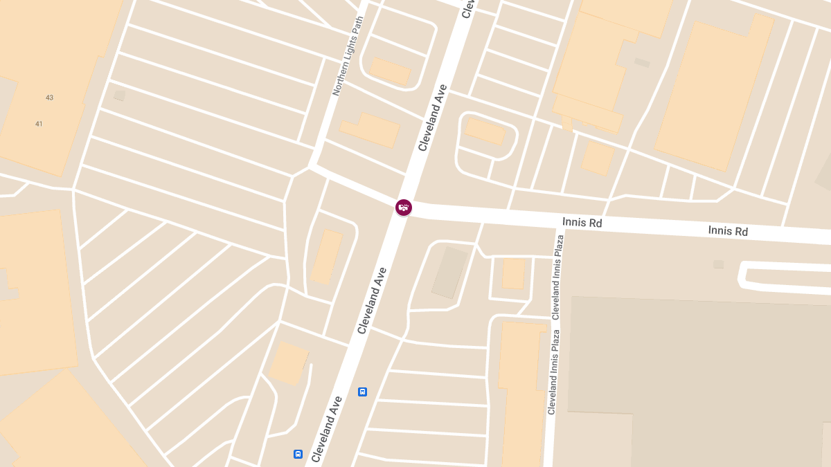 Motor Vehicle Collision with Injuries at Cleveland Ave & Innis Rd