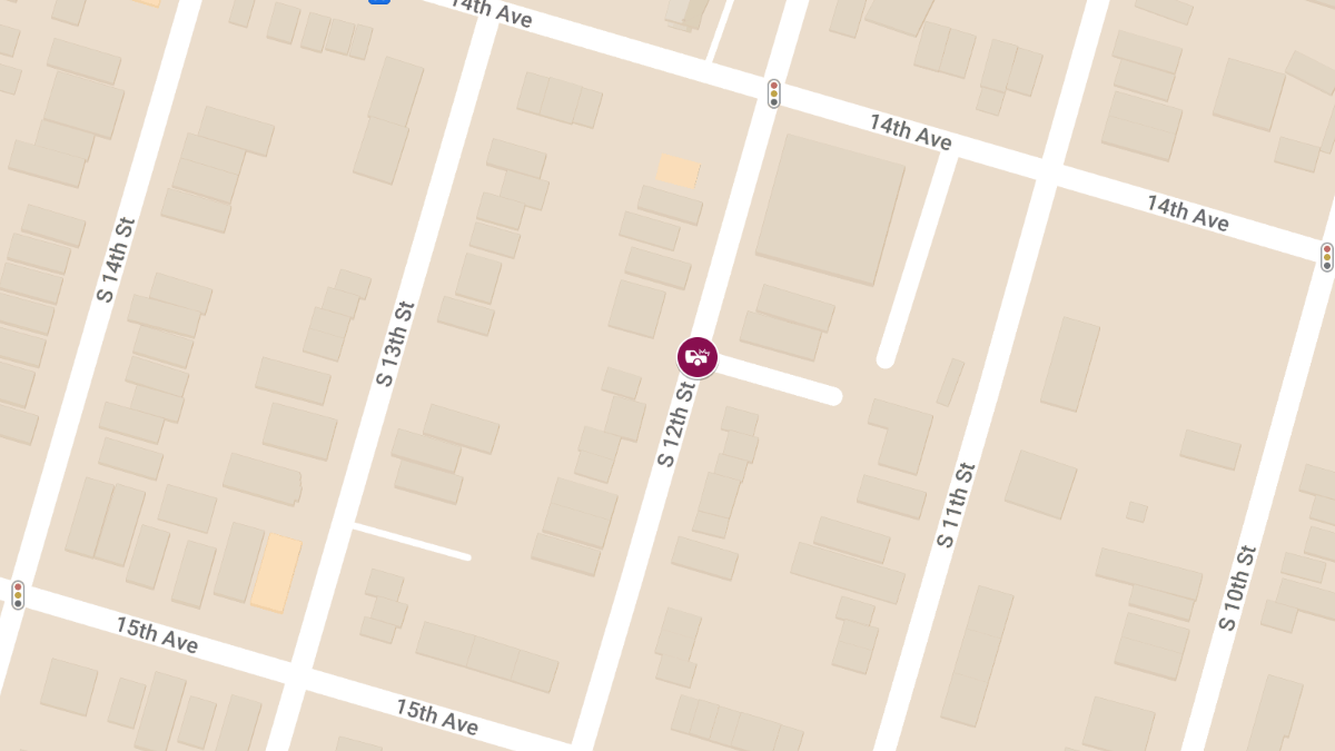 Motor Vehicle Collision with Injuries on S 12th St