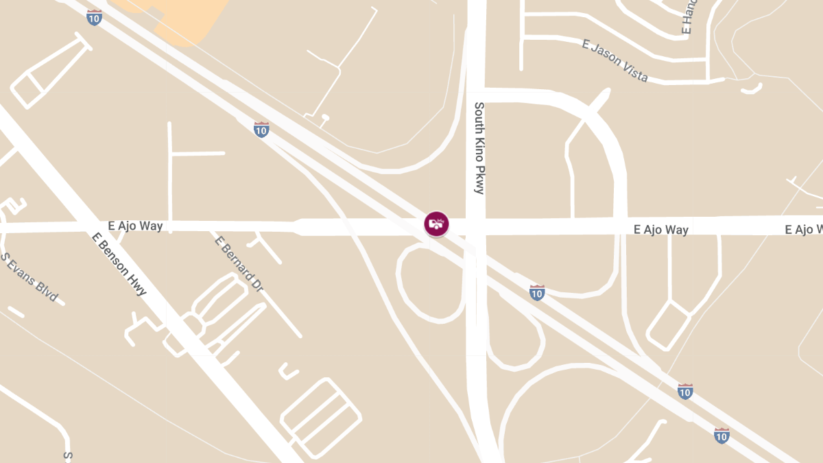 Motor Vehicle Crash at Ajo Way and I-10 Results in Injuries