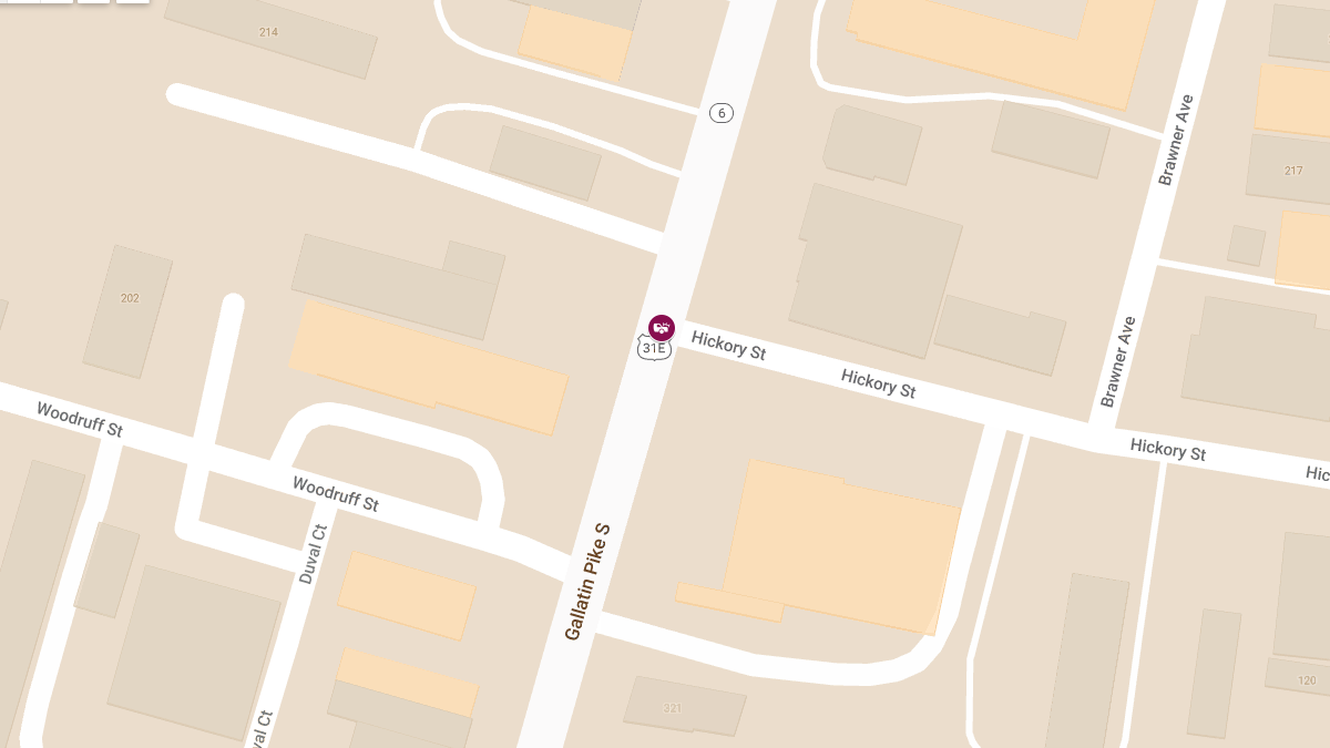 Motor Vehicle Crash at Gallatin Pike S & Hickory St Causes Injuries