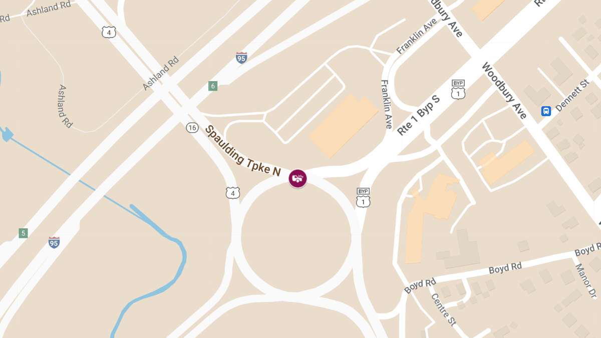 Motor Vehicle Crash at Portsmouth Traffic Circle