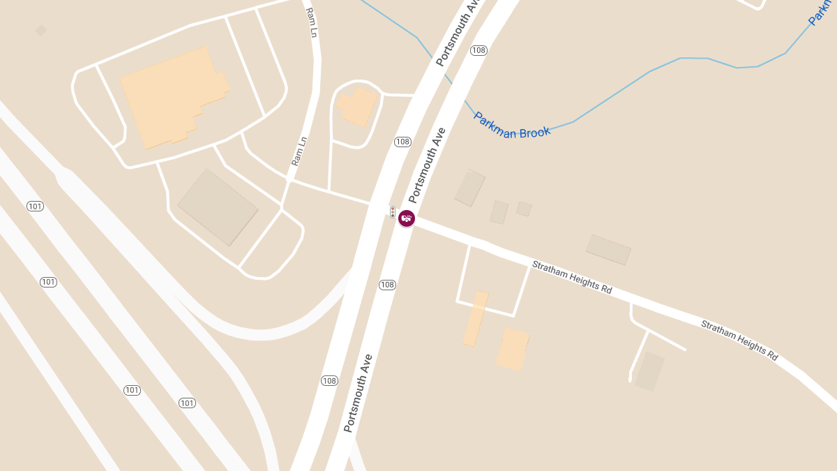 Motor Vehicle Crash on Portsmouth Ave (Rte 108) at Stratham Heights Rd