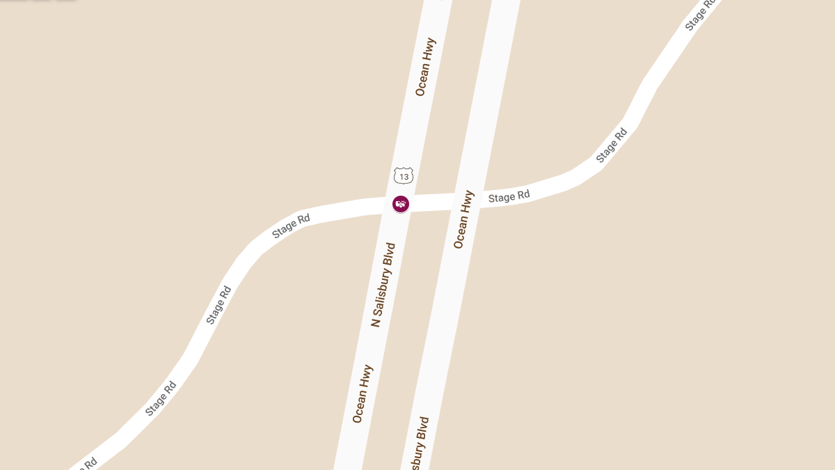 Motor Vehicle Crash with Injuries at Rt 13 & Stage Rd