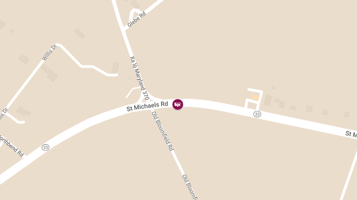 Motor Vehicle Crash with Injuries at St Michaels Rd & Unionville Rd