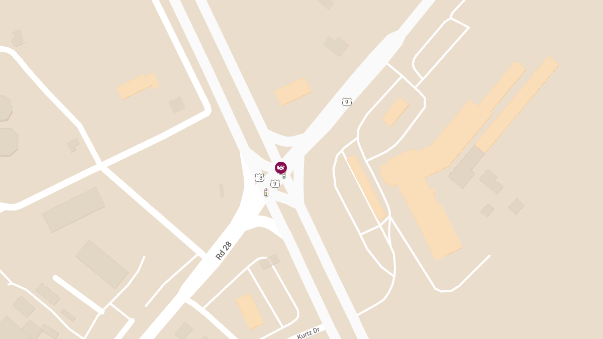 Motor Vehicle Crash with Injuries at Sussex Hwy & County Seat Hwy