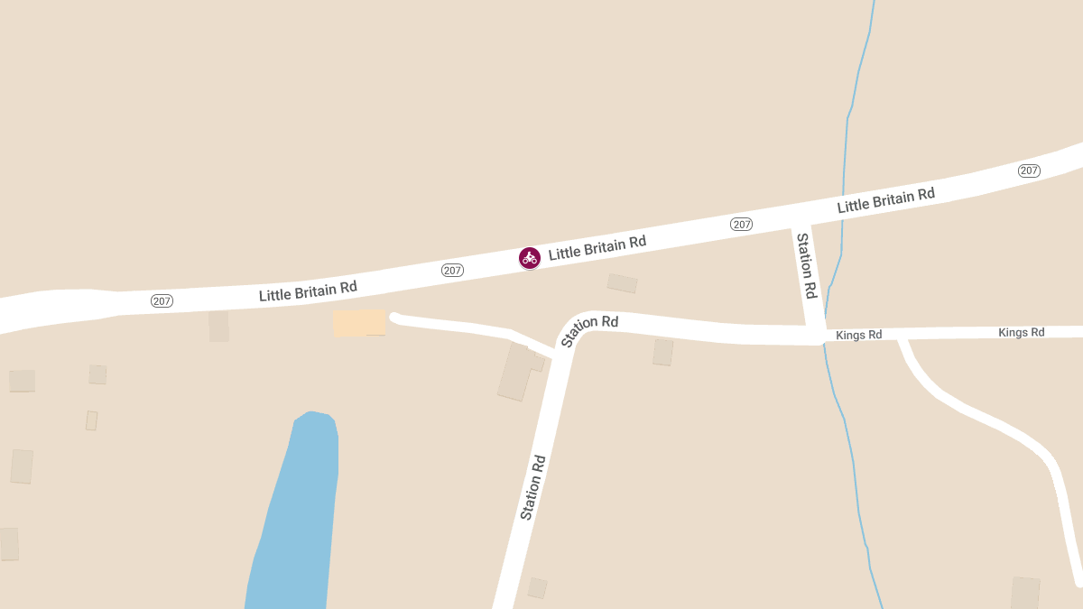 Motorcycle Accident at 1449 Little Britain Rd