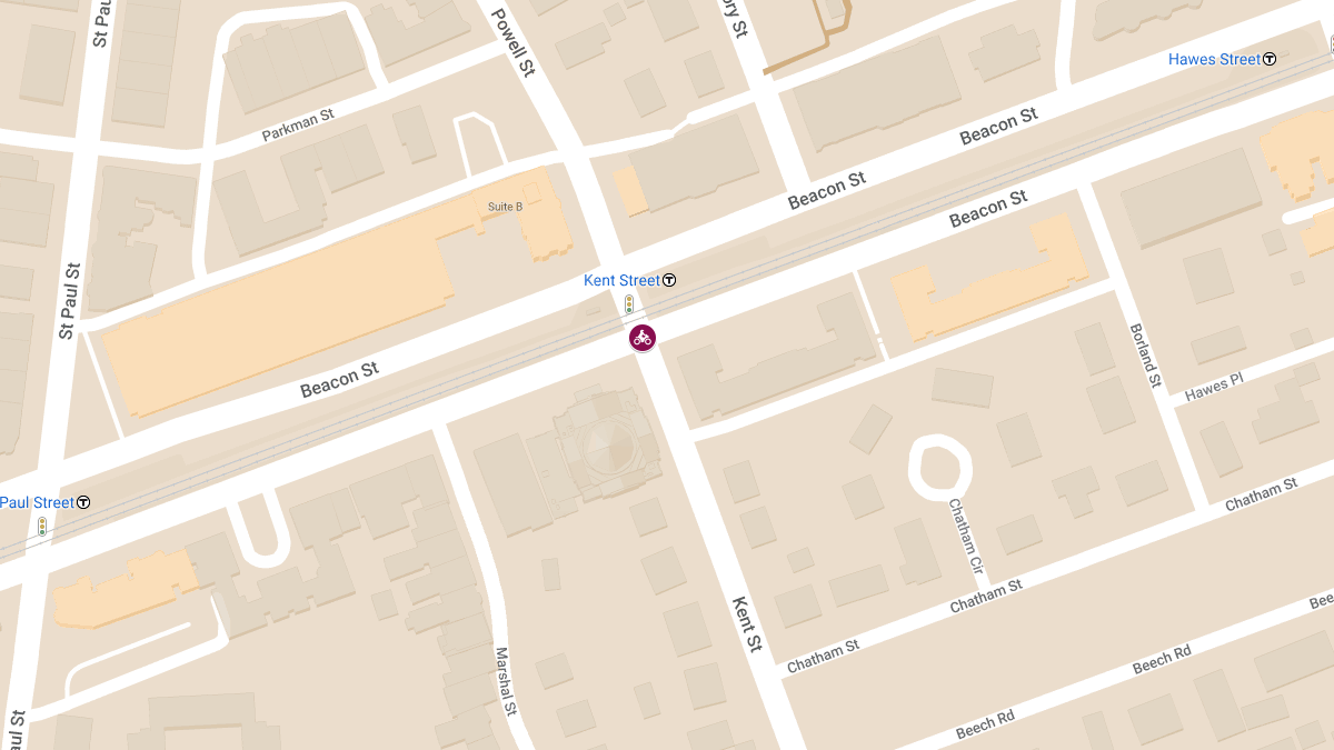 Motorcycle Officer Injured in Collision at Beacon St & Kent St