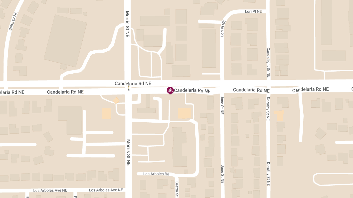 Motorcyclist Injured in Crash Near Candelaria Rd & Morris St NE