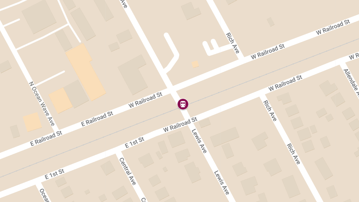Motorist Critically Injured in Train Collision at Lewis Ave and Railroad St