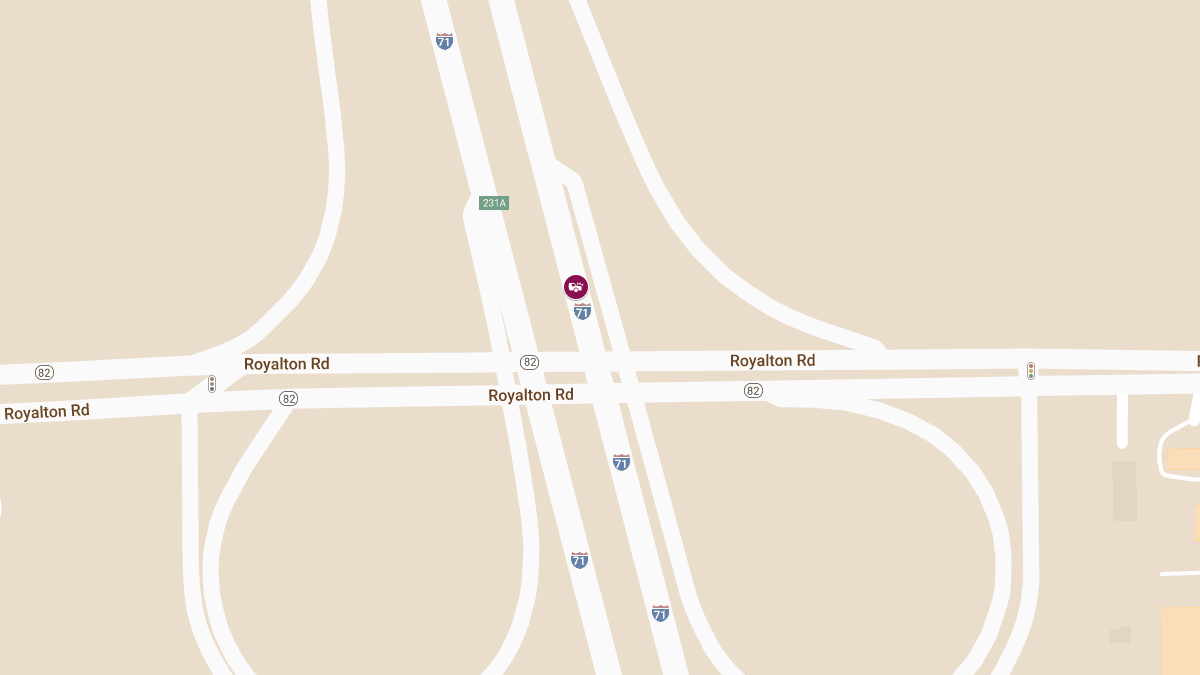 Multi-Car Pileup With Injuries on I-71 Near SR-82
