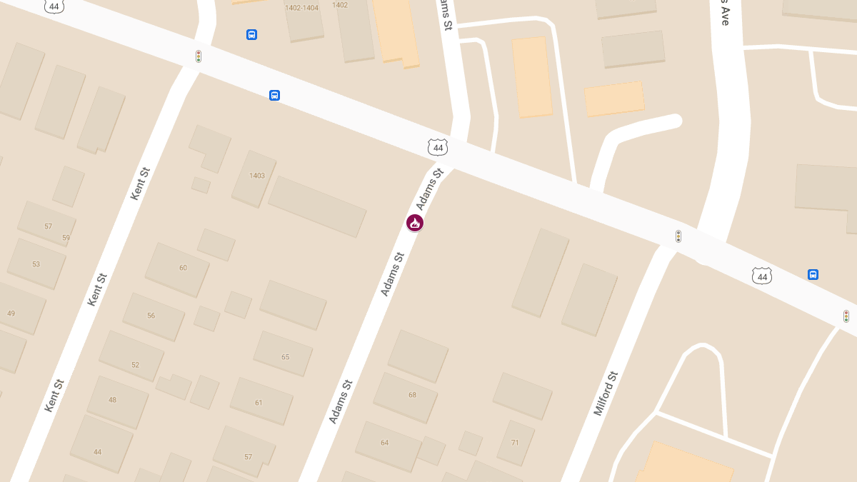 Multi-Family Home Fire on Adams St Leaves One Hospitalized and Over a Dozen Displaced