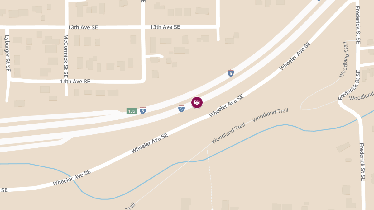 Multi-Vehicle Accident on I-5 Near Exit 107