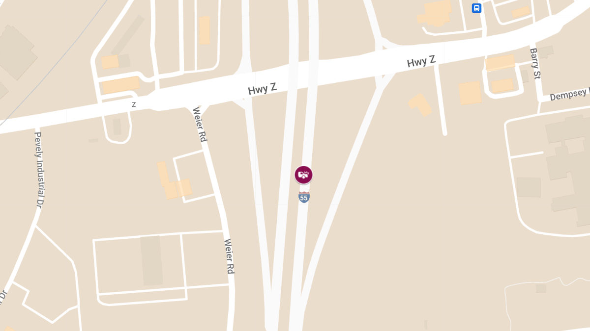 Multi-Vehicle Accident on Northbound I-55 South of Highway Z