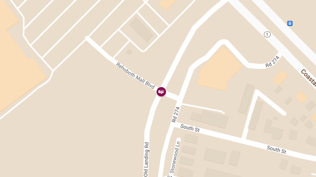 Multi-Vehicle Accident with Injuries at Old Landing Rd & Rehoboth Mall Blvd