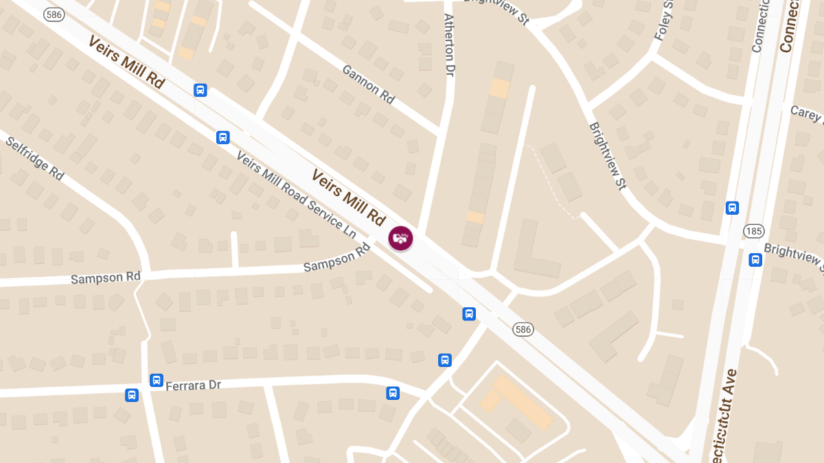 Multi-Vehicle Collision With Injuries on Viers Mill Rd Near Ferrara Ave