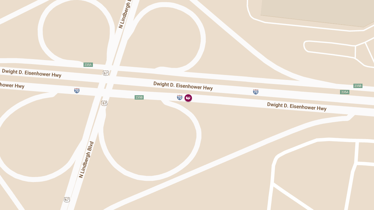 Multi-Vehicle Collision on Eastbound I-70 Near US-67 Causes Injuries