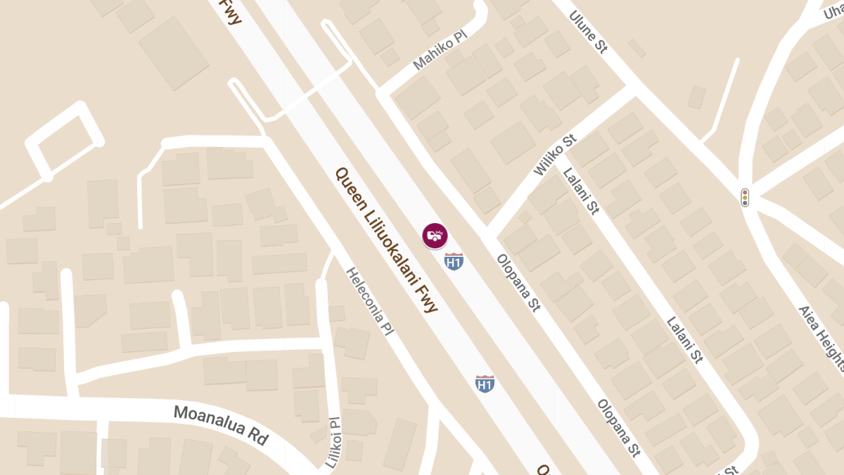 Multi-Vehicle Collision on H-1 Freeway Near Camp Smith Off-Ramp Causes Injuries