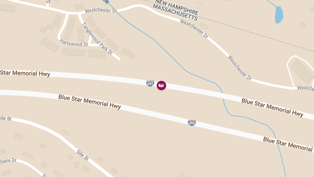 Multi-Vehicle Crash With Serious Injury on I-495 SB Near Exit 106