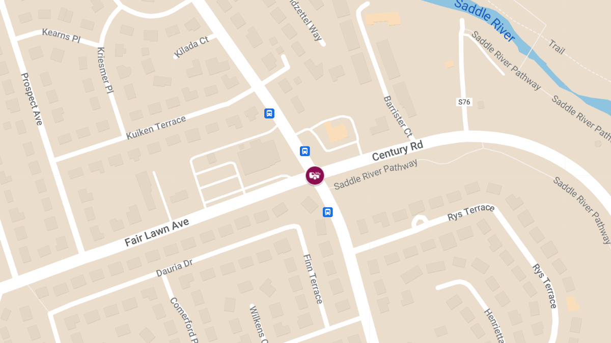 Multi-Vehicle Crash at Fair Lawn Ave & Saddle River Rd