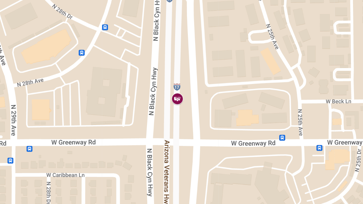 Multi-Vehicle Crash on I-17 Near Greenway Rd Injures Three 