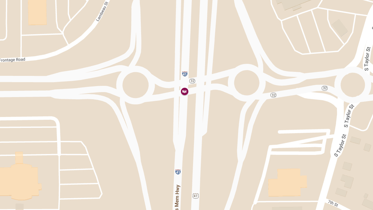 Multi-Vehicle Crash on I-41 at W. Mason St Causes Injuries