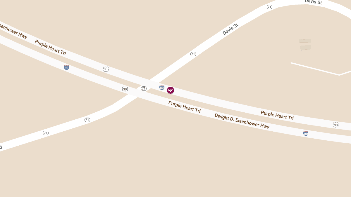 Passenger Killed, Driver Injured in Rollover Crash on I-80