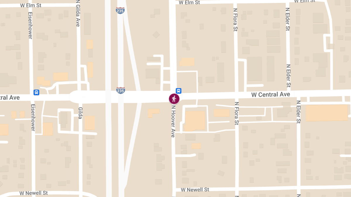 Pedestrian Accident at Central & Hoover Rd Results in Injuries
