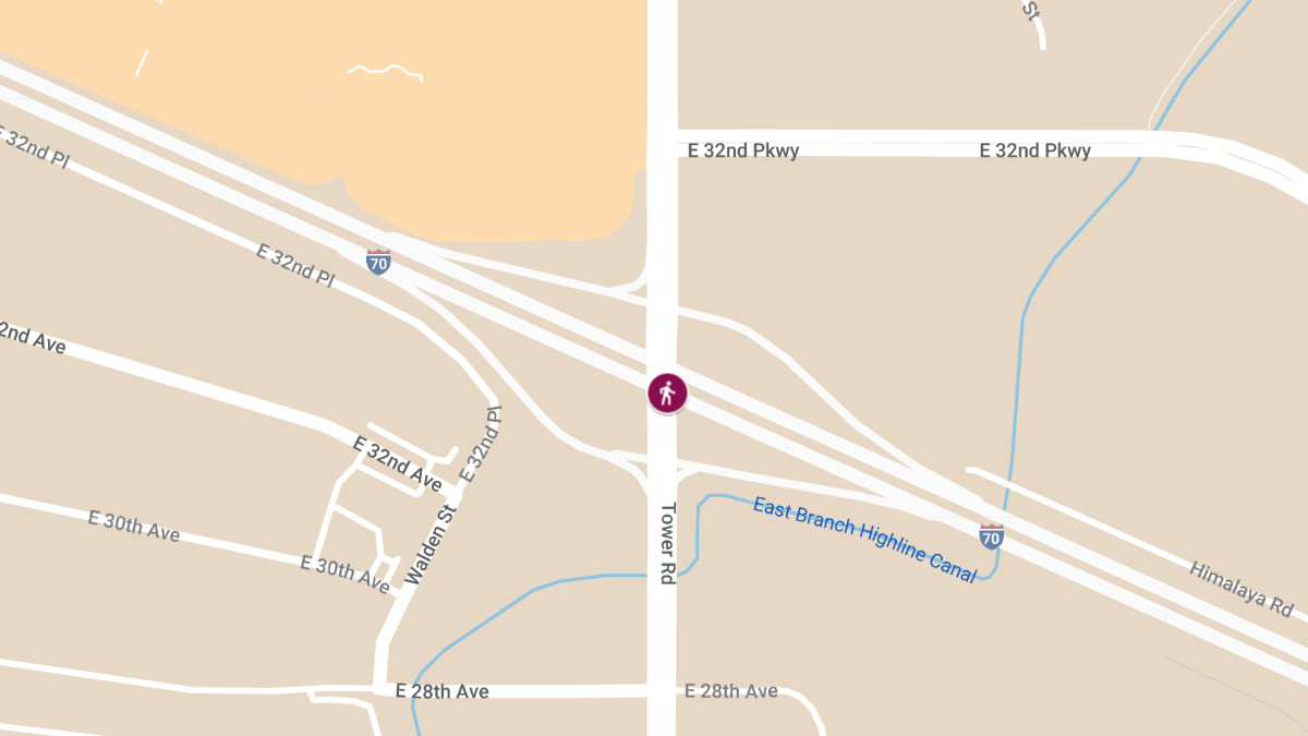 Pedestrian Accident at GVR & Tower Rd