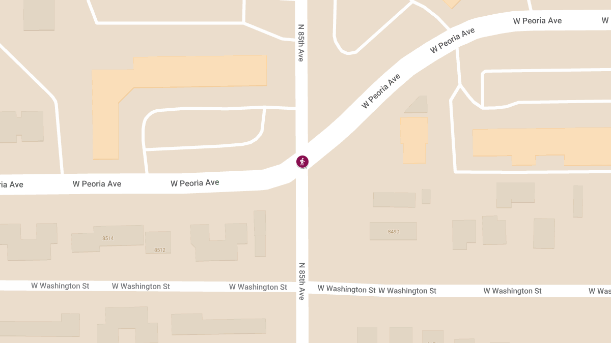 Pedestrian Accident at Peoria Ave & 85th Ave