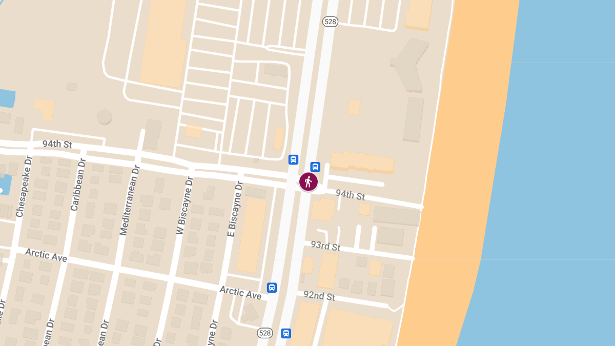 Pedestrian Crash at 94th St & Coastal Hwy