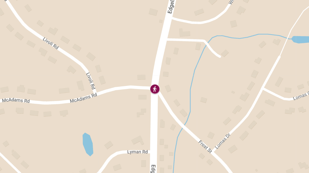 Pedestrian Fatality at Edgell Rd & Frost St