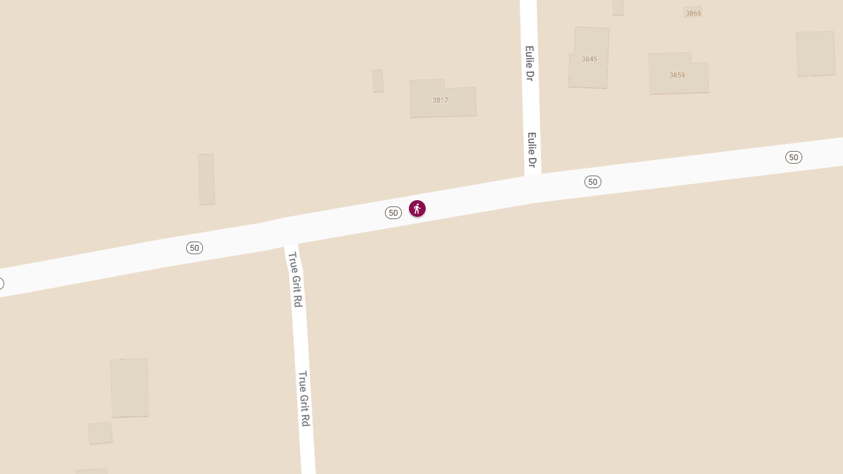 Pedestrian Fatally Struck on Highway 50 Near Eulie Dr