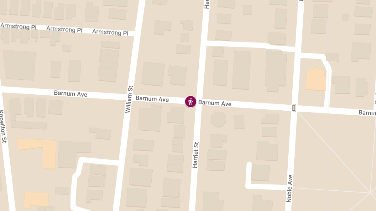 Pedestrian Injured in Accident at Barnum Ave & Harriet St