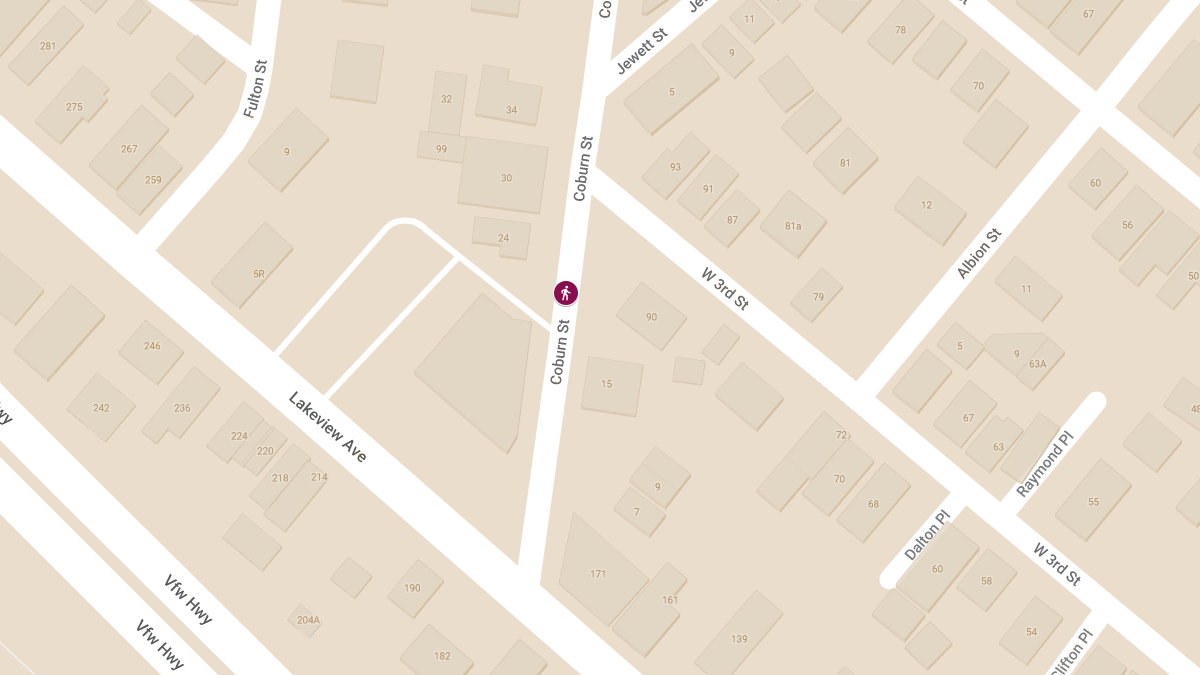 Pedestrian Injured in Crash Near 13 Coburn St