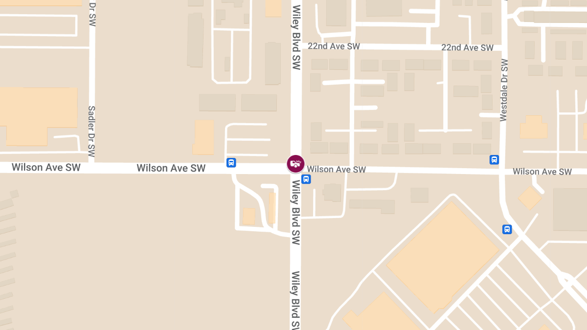 Pedestrian-Involved Accident at Wiley Blvd & Wilson Ave SW