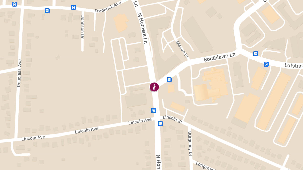 Pedestrian Involved in Collision at Southlawn Ln & N. Horners Ln