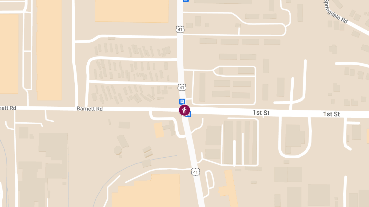 Pedestrian Killed in Crash at First Rd & Old Dixie Rd