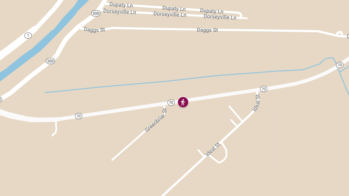 Pedestrian Killed in Crash on Louisiana Hwy 70