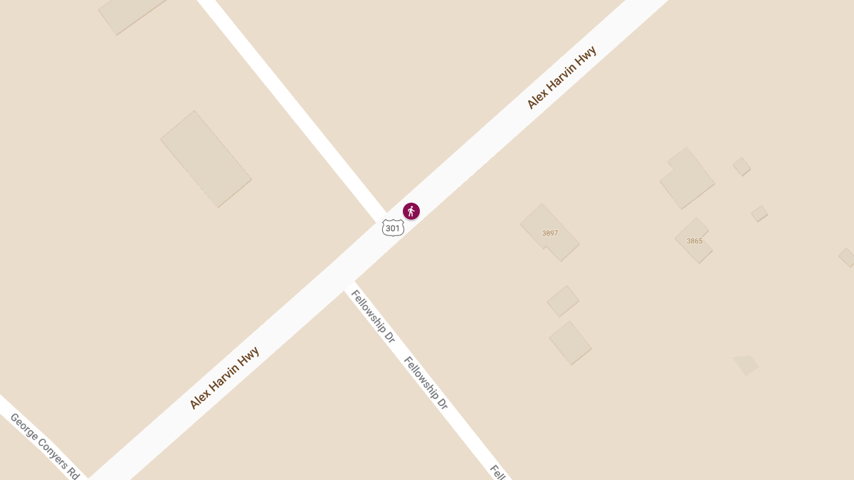 Pedestrian Killed in Crash on US-301 Near Fellowship Dr
