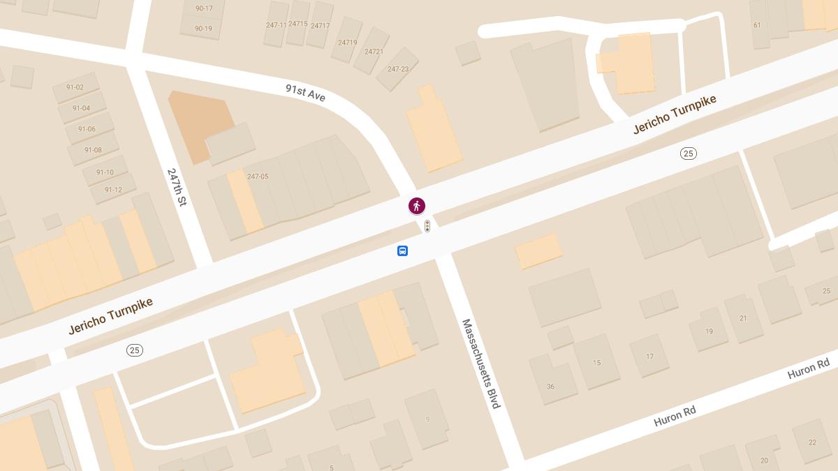 Pedestrian Seriously Injured in Crash at 91st Ave and Jericho Trnpk