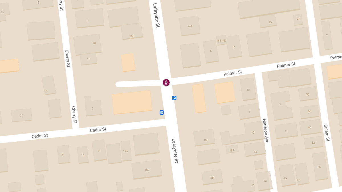 Pedestrian Seriously Injured in Crash on Lafayette St at Palmer St