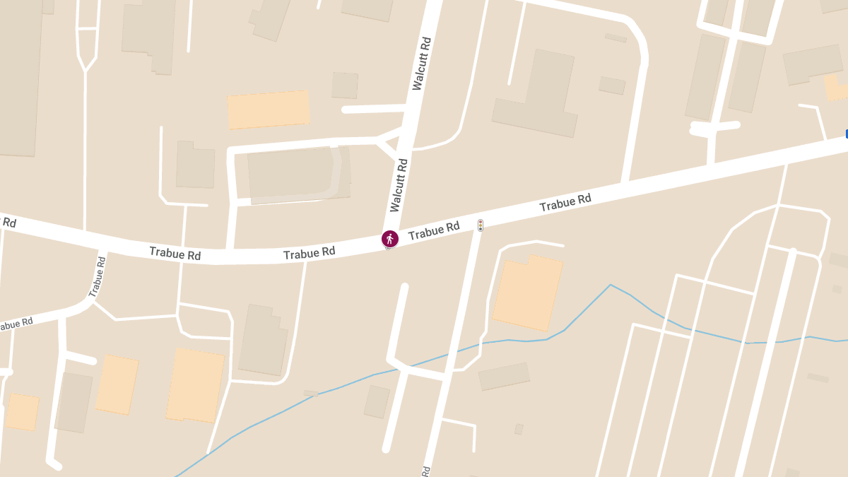 Pedestrian Struck and Injured by Vehicle at Trabue Rd & Walcutt Rd
