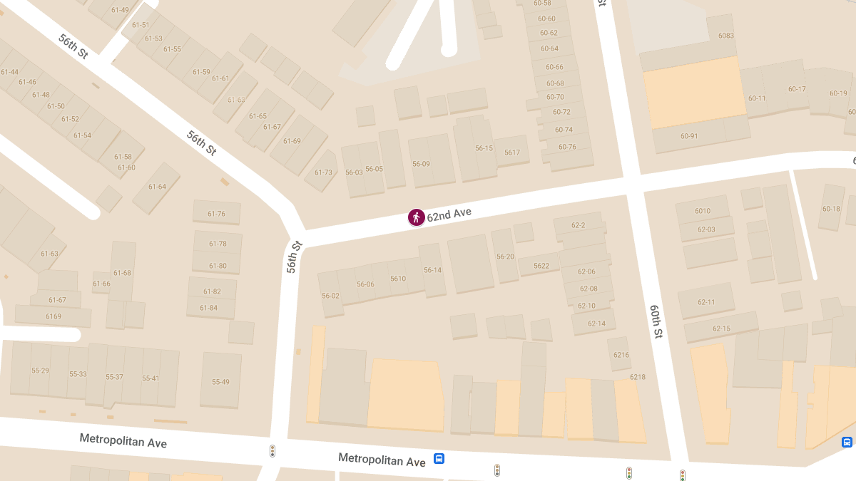 Pedestrian Struck at 56-14 62nd Ave