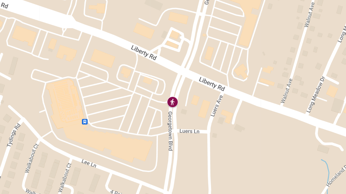 Pedestrian Struck at 6300 Block of Georgetown Blvd